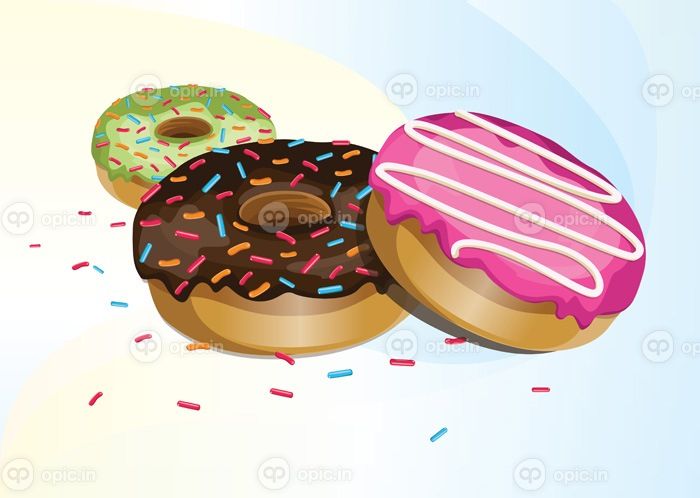 دانلود وکتور همه به وکتور دونات نیاز دارند گاهی اوقات از این وکتورهای دونات تازه پخته صورتی خوشمزه در پروژه بعدی خود استفاده کنید