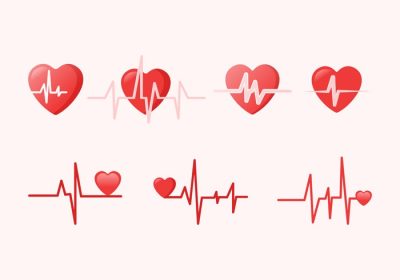 دانلود وکتور تصاویر آیکون ریتم قلب برای بروشورهای ارائه اینفوگرافیک یا هر نوع دیگر برنامه طراحی گرافیکی مرتبط با ضربان قلب و سلامت در گرافیک های برداری مناسب برای تغییر اندازه