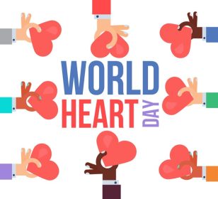 دانلود وکتور روز جهانی قلب
