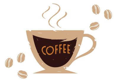 دانلود وکتور یکپارچهسازی با سیستمعامل فنجان قهوه وکتور تصویر قهوه وینتیج