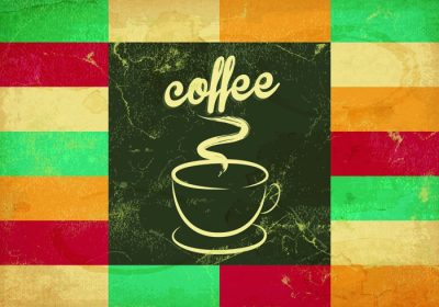 دانلود وکتور دانلود لوگوی قهوه کاشی کاری شده برای ایجاد تصویر انرژی زا رنگارنگ خود این تصویر به لطف استودیوی vintage vectors در vecteezy موجود است