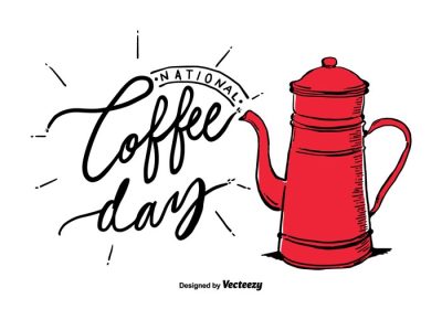 دانلود وکتور نقاشی دستی تصویر روز ملی قهوه روز ملی قهوه هر ساله در سپتامبر جشن گرفته می شود مردم در سراسر ایالات متحده یکی از محبوب ترین نوشیدنی های صبحگاهی را جشن می گیرند.
