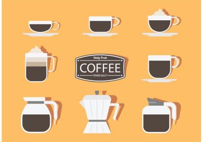 دانلود وکتور فنجان قهوه وکتور قهوه سرد و فایل قهوه ساز که می توانید برای هر پروژه قهوه استفاده کنید