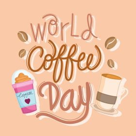 دانلود وکتور بنر روز جهانی قهوه