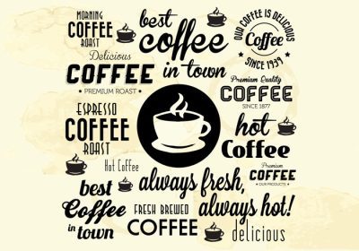 دانلود وکتور قهوه شما بهترین در همه چیز است اگر پس از این تصاویر قهوه داغ عالی در طرح بعدی خود استفاده کنید این تصویر به لطف استودیوی وکتورهای قدیمی در vecteezy موجود است