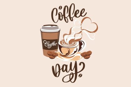 دانلود وکتور روز جهانی تعطیلات قهوه