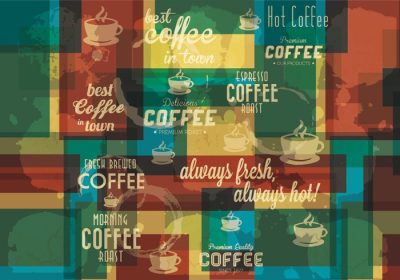دانلود وکتور عاشقان قهوه این یکی برای شما با تصاویر مختلف رنگ ها و عبارات این تصویر برای منوهای تی شرت ایده آل است و بیشتر این تصویر به لطف vintage در vecteezy موجود است