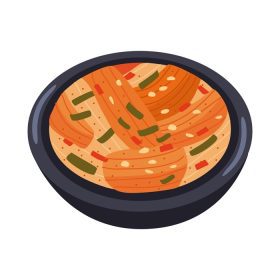 دانلود وکتور سوپ بانتوت غذای کره ای