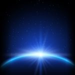 دانلود قطرات آب خنک آبی براق بنر شبنم مجموعه ایزوله تصویر برداری