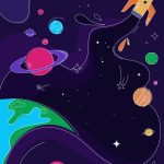 دانلود وکتور تصویر وکتور رایگان قهوه و کروسان برای صبحانه امیدوارم از آن لذت ببرید