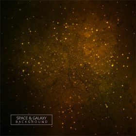 دانلود وکتور طلایی پس زمینه کهکشان طرح وکتور سحابی فضایی