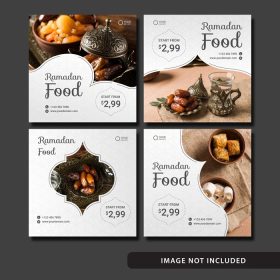 دانلود وکتور قالب پست شبکه های اجتماعی غذای رمضان با طراحی زیبا هرکسی می تواند از آن استفاده کند به راحتی لذت می برد