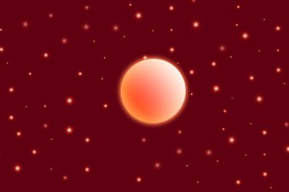 دانلود وکتور فضای پس زمینه انتزاعی کهکشان قرمز با وکتور کیهانی ستاره ها