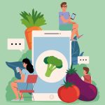 دانلود وکتور ترکیبات مفهومی کافه خیابانی