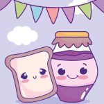 دانلود صبحانه در هندوستان در جنوب هند گسترش شیشه ای با سمبل ، كاتوی نارگیل و نعناع نعناع ، با نمای بالای سرب