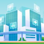 دانلود وکتور طراحی شهر مدرن هوشمند