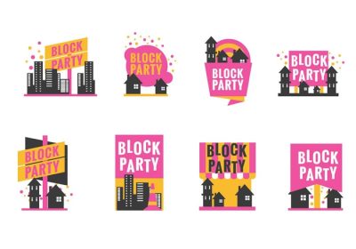 دانلود وکتور بلوک برچسب یا پوستر مهمانی با سبک مینیمالیستی را می توان برای برچسب پوستر برای دعوت نامه تبلیغاتی یا ابزار تبلیغاتی استفاده کرد