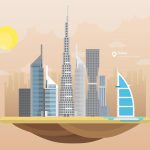 دانلود رشته گوشت گاو با پرتقال با گیلاس نزدیک بر روی یک صفحه و سس. دید افقی از بالا