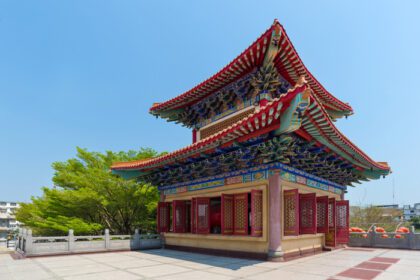 دانلود عکس معماری معبد چینی در تایلند عمومی