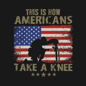 دانلود گرافیک وکتور کهنه سرباز آمریکایی برای تصویر سقوط کرده برای پوستر تی شرت و کاربردهای دیگر