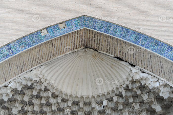 دانلود عکس المان های معماری باستانی سقف آسیای مرکزی در