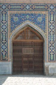 دانلود عکس عناصر معماری باستانی آسیای مرکزی