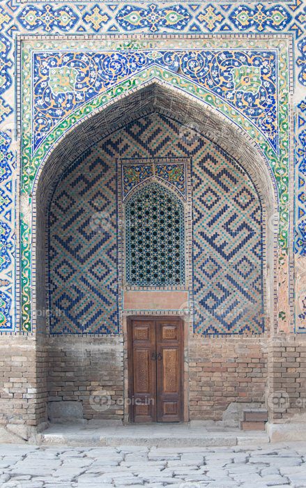 دانلود عکس عناصر معماری باستانی آسیای مرکزی