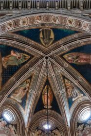 دانلود عکس فلورانس توسکانی ایتالیا نمای داخلی سقف