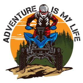 دانلود لوگوی atv racing extreme adventure مناسب برای طراحی تیشرت و