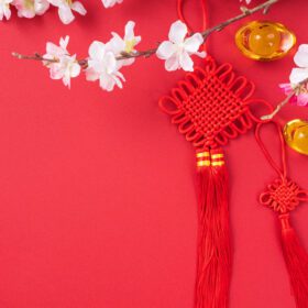 دانلود عکس طرح مفهومی چینی چینی سال جدید قمری زیبا