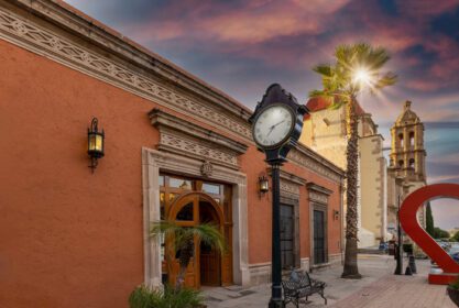 دانلود عکس خیابان دورانگو مکزیک در نزدیکی مرکز تاریخی و دورانگو