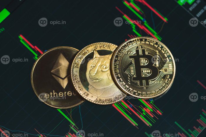 دانلود عکس dogecoin doge ethereum eth bitcoin btc group
