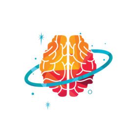 دانلود لوگو وکتور سیاره مغز طراحی لوگو لوگوی فکری و هوشمند