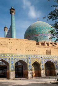 دانلود عکس جزئیات معماری اسلامی ایرانی مسجد امام در اصفهان اصفهان ایران