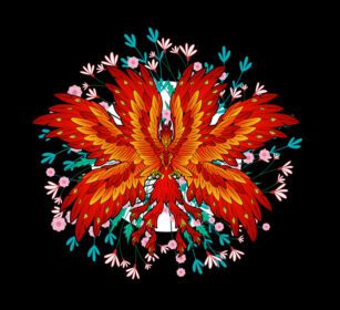 دانلود طرح تصویرسازی پرنده برای سوکاجان است متوسط ژاپن