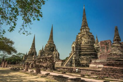 دانلود عکس خرابه ها و عتیقه جات تایلند در پارک تاریخی آیوتایا