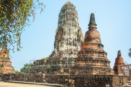 دانلود عکس خرابه ها و عتیقه جات تایلند در پارک تاریخی آیوتایا