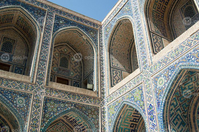 دانلود عکس طاق و طراحی بیرونی محوطه باستانی در