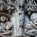 وکتور یوگا مدیتیشن یین یانگ با شبح انسان