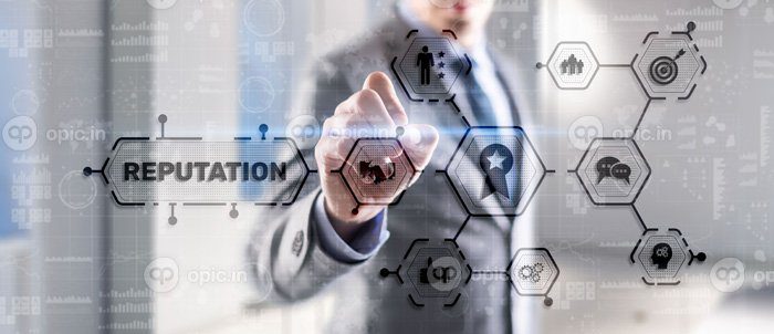 دانلود عکس مفهوم شهرت ارتباط با مشتری احترام تجاری