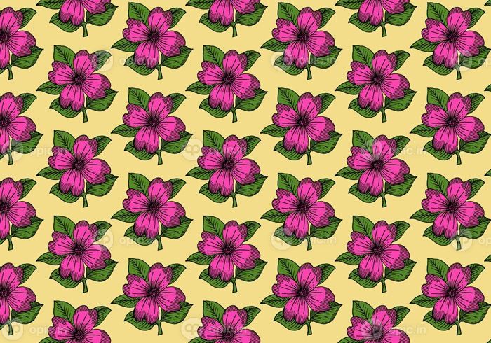 دانلود وکتور FLOWER PATTERN