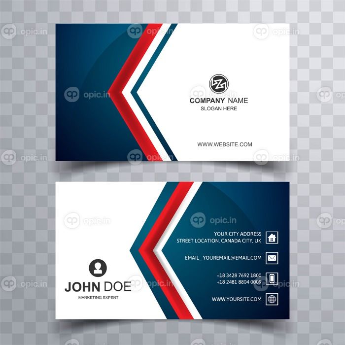 دانلود کارت ویزیت طراحی قالب ست کارت ویزیت رنگارنگ انتزاعی