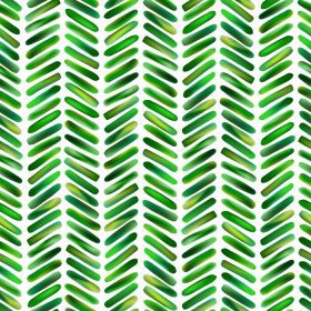 دانلود وکتور الگوی بدون درز انتزاعی از اشکال هندسی در شاخه های گیاه گلدار تلطیف شده سبز روشن به سبک استوایی زینتی قلم مو از برگ های طبیعی