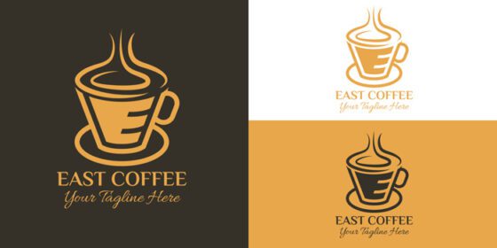 دانلود لوگو طراحی لوگو قهوه شرق