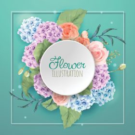 دانلود وکتور تاج گل زیبا برای دعوت عروسی