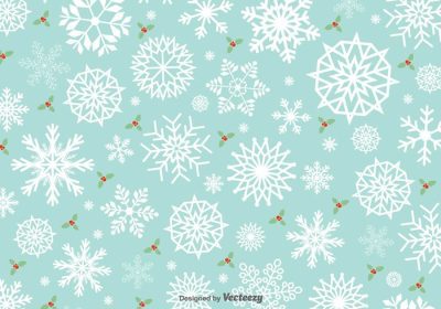 دانلود وکتور پترن پس زمینه دانه های برف به سبک آبی ملایم و ملایم برای هر نوع پروژه طراحی فصلی زمستانی