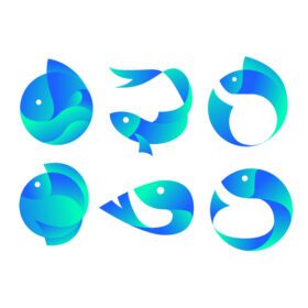 دانلود آرم ماهی نماد نماد نماد