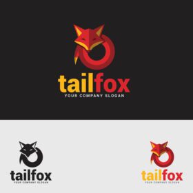 دانلود قالب وکتور طراحی لوگو fox