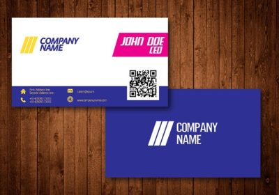 دانلود کارت ویزیت bright business vector cards
