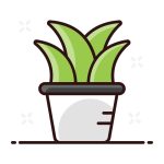دانلود وکتور برندینگ و هویت برند تصاویری از آرم های مختلف استوک تصاویر یک سگ کارتونی در حال لیس زدن چشم خود قرار داده شده در داخل لوگوی دایره ای رنگارنگ برای رستورانی به نام el tarro و انتزاعی